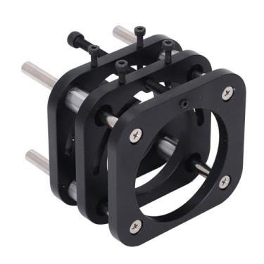 Imagem de Base de Elevação do Roteador, Base de Mesa do Roteador Em Liga de Alumínio Com Hastes de Suporte de Aço Inoxidável para Ajuste de Máxima de 51 Mm, Fixação de 4 Garras, Mesas