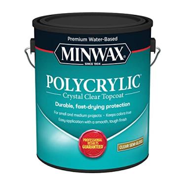 Imagem de Minwax Polycrylic, Gallon, Semi-Gloss