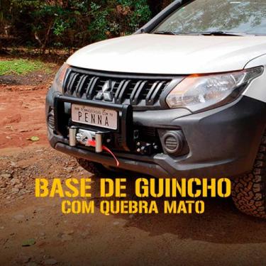 Imagem de Base de Guincho L200 All New Triton 2017 - 2022  com Quebra-Mato - Pen