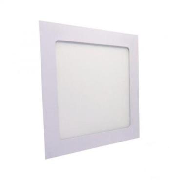 Imagem de Plafon Led Embutir Quadrado 18W 4100K Leitoso Blumenau, Branco
