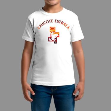 Imagem de Camisetas infanto juvenil Básica Casual Moda Country Gola Redonda Estr