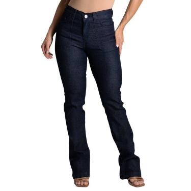 Imagem de Calça Jeans Sawary Boot Cut - 279633 - Azul escuro 38-Feminino