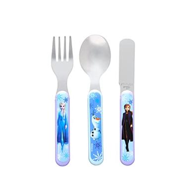 Imagem de Disney Conjunto de talheres infantis Frozen II, 3 peças