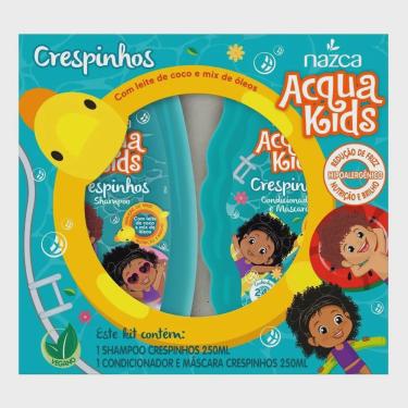 Imagem de Shampoo e Condicionador Acqua Kids Crespinho Com 250ml Cada