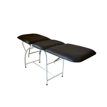 Imagem de Poltrona Hospitalar Estética Reclinável Com Braços Standard Preta