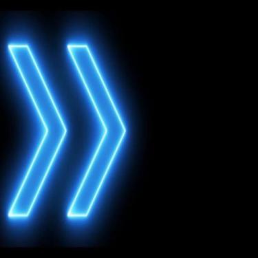 Imagem de Luminária Seta Perfil Led Sobrepor 20,5cmx20,5cm Sinalização 110V ou 2