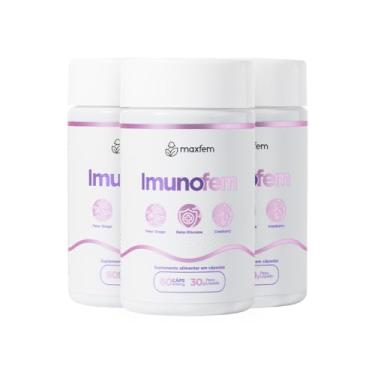 Imagem de Imunofem, Suplemento Natural para Saúde Íntima Feminina, Auxílio da Candidíase (3)