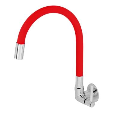 Imagem de Torneira Cozinha Giratoria Bica Alta Inovatte Red 025762