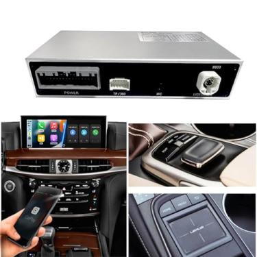 Imagem de Kit Plug and Play sem fio CarPlay para Lexus Series, decodificador de kit de retrofit Carplay (controle de joystick)