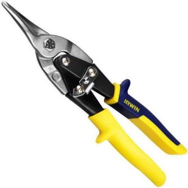 Imagem de Tesoura Corte Chapa Aviação Reto Curvo 2073113 - IRWIN