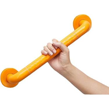 Imagem de Barra de apoio de banheiro para idosos, deficientes, alça de banheira, barra de equilíbrio de chuveiro de montagem na parede, trilho de mão de vaso sanitário - amarelo |||30 cm
