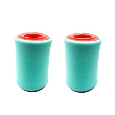 Imagem de Pacote com 2 filtros de ar Big Bear 400 compatíveis com Yama-ha grizzly 350 Big Bear 400 YFM400 YFM400FB Substitui 1P0-E4450-00-00 4XE-E4450-00-00