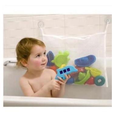 Imagem de Bebê Organizador Banho Infantil Brinquedos Higiene Banheira - Peek-a-B