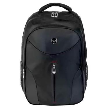 Imagem de Mochila Preta Reforçada Yepp Trabalho Escola Passeio - ShopMix