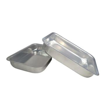 Imagem de KIT 2 Formas de Alumínio para Forninho e Forno – Assadeira Retangular para Estufas de Alimentos e Refeições