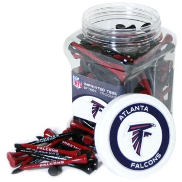 Imagem de Team Golf Camisetas de golfe NFL Atlanta Falcons 2-3/4 polegadas, pacote com 175, tamanho regular, cores de várias equipes