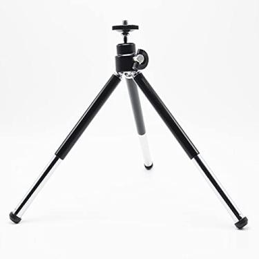 Imagem de LZYDD Mini tripé de webcam para Microsoft LifeCam Studio 1080p HD Webcam/Logitech Webcam C930e, C930, C920, C922x, C922, Brio 4K, C925e, C615