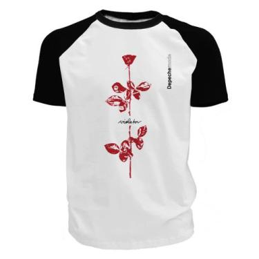 Imagem de Camiseta masculina Dasantigas malha 100% algodão  estampa Depeche Mode