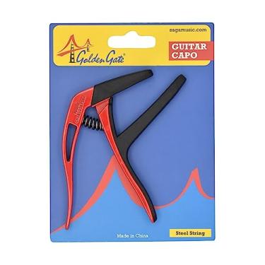 Imagem de Golden Gate Capo para guitarra acústica GC-50RD - Vermelho