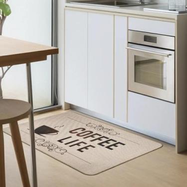 Imagem de 1 Tapete Cozinha Antiderrapante Absorvente Ln Es 45x65 D02 - IDEALIZA,