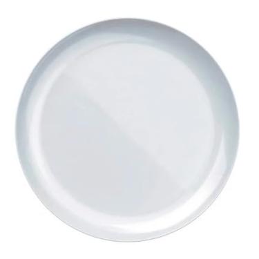 Imagem de Conjunto de Pratos Rasos | Vidro Branco 12 peças