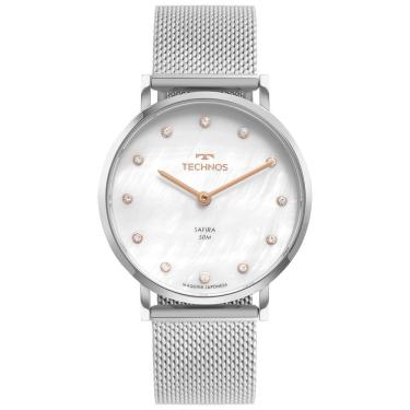 Imagem de Relógio Technos Feminino Slim Prata - 2025ltt-1b 2025ltt-1b