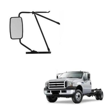 Imagem de Retrovisor Ford F4000 2015 2016 2017 Completo Plano Le - Bepo