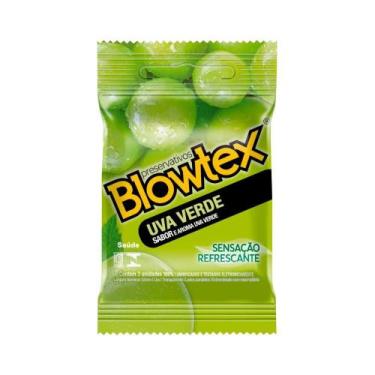 Imagem de Preservativo Blowtex c/3 Uva Verde