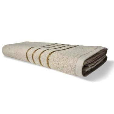 Imagem de Toalha De Rosto Montreal 45x70cm 300g 100% Algodão Americanas Bege - T