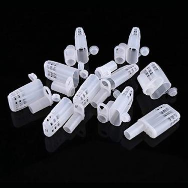 Imagem de Acouto CAGA DE ABELA DE 10PCS Conjunto para Apicultura - Caixa DE Insectamento Ferramenta DE Criação DE Isolador DE Plástico