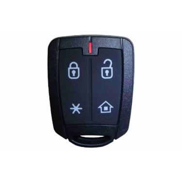 Imagem de Capa Carcaça Controle Alarme Positron Px42 Preto 4 Botões