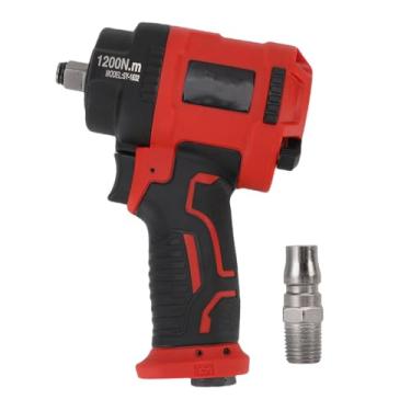 Imagem de Jiawu Chave de Impacto de Ar de 1/2 Polegada de Acionamento, 880 Pés-lbs Torque Máximo (1200n.m), Ferramenta de Chave Inglesa Pneumática para Trocar Pneus e Reparo Automático