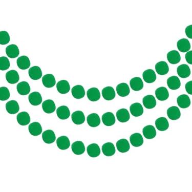 Imagem de PATIKIL 3 peças de guirlanda de pompom, faixa decorativa de 1,8 m com 20 bolas de feltro para decoração de quarto de festa de aniversário, Dia das Bruxas, Ação de Graças, Natal, aniversário, festa de
