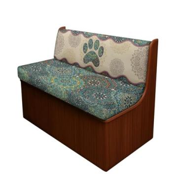 Imagem de Brosoneto Capa de sofá de pata de cachorro, capa de banco para trailer, mandala, elástica, para sofá, protetor de móveis, antiderrapante, acessórios para trailers, universal