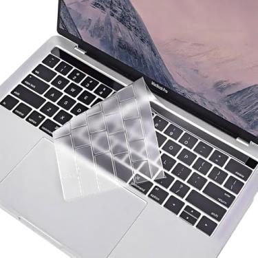 Imagem de COOSKIN Capa protetora de teclado transparente TPU para A1989 MacBook Pro 13.3 39.1 cm com Touch Bar A1990 A1707 A2159 A1706