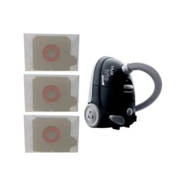 Imagem de Saco Descartável para Aspirador Electrolux, Compatível com Sonic, One, Trio, Max-trio, Go, Ingênio, Twenty, Kit com 3 Unidades
