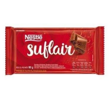 Imagem de Chocolate Suflair Ao Leite 80g - Nestlé 16 Unidades - Nestle