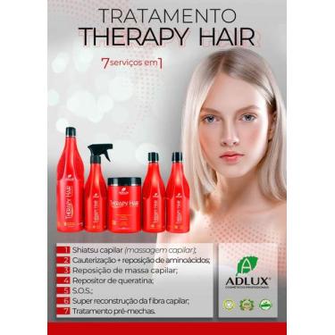 Imagem de Sos Profissional 5 Passos Therapy Hair Tratamento Max - Adlux