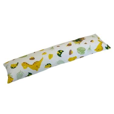 Imagem de Travesseiro Xuxão Infantil para Bebê Estampado- Unissex Menina e Menino – Para Berço, Cama e Viagems para Bebês e Crianças (Dino, Infantil 90cm x 23 cm)