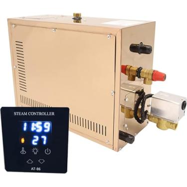 Imagem de Gerador De Vapor Para Spa Doméstico - Vaporizador De Banho De Sauna Com Display Digital Led E Controle De Tempo, Ideal Para 4m³, 8KW/220V