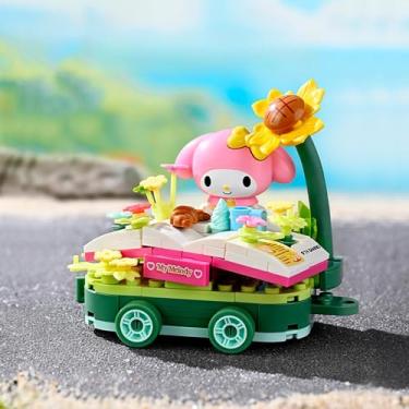 Imagem de Keepplay Bloco de Montar Piquenique no Campo Florido - Hello Kitty e Amigos