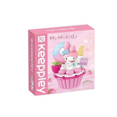 Imagem de Keepplay Bloco de Montar Cupcake de Morango - Hello Kitty e Amigos