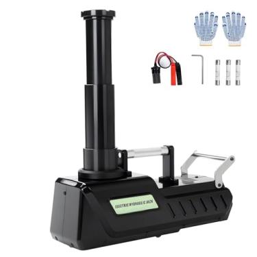 Imagem de Anbull Macaco hidráulico elétrico de carro 15 toneladas DC12V para tomada de piso automática, ferramenta de reparo de equipamento de emergência para troca de pneu e substituição para todos os carros, trailers, vans, caminhões, SUVs