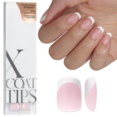 Imagem de Press On Nails btartboxnails XCOATTIPS French Gel White