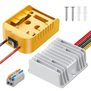 Imagem de Conversor Step-Down Vibit 20V para 12V 180W para bateria Dewalt