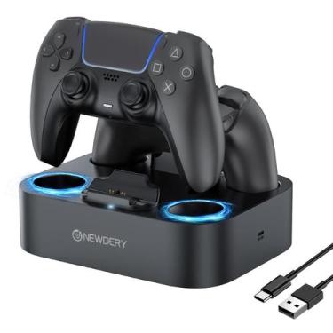 Imagem de Controlador PS5 Charger Station NEWDERY para Dualsense Edge