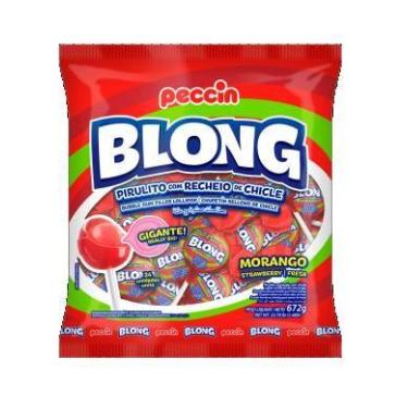 Imagem de Pirulito Blong Morango 672g Peccin