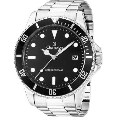 Imagem de Relógio Champion Masculino Prata Sports CA31266T Analógico 5 Atm Crist