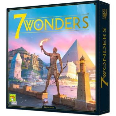 Imagem de Jogo de tabuleiro Asmodee 7 Wonders Strategy 2-7 jogadores com mais de