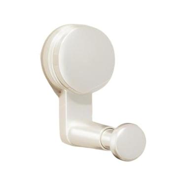 Imagem de Bothyi Cabide Organizador com Ventosa, Extensível, Suporte para Cabide de Roupas, Varão para Quarto, Lavanderia, Máquina de Lavar, Branco